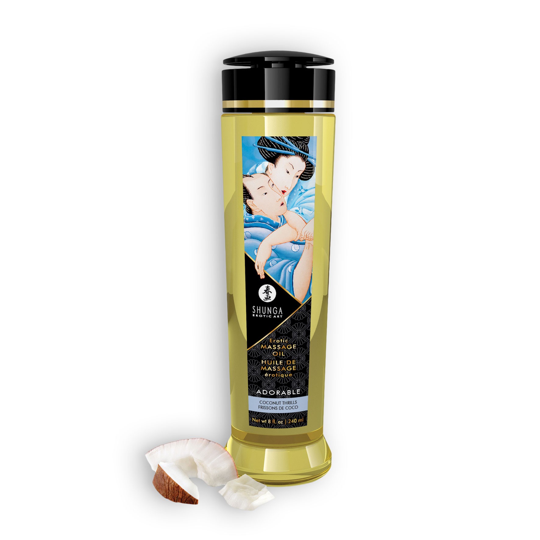 SHUNGA ACEITE DE MASAJE VARIOS AROMAS 240 ML - Imagen 7