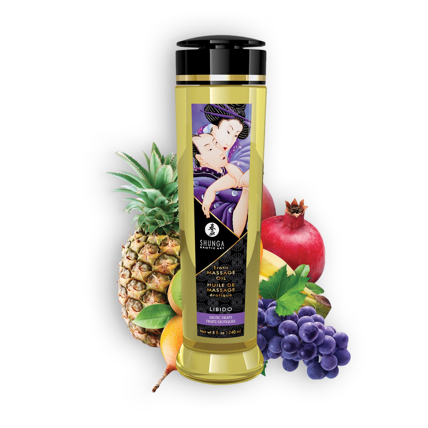 SHUNGA ACEITE DE MASAJE VARIOS AROMAS 240 ML - Imagen 6