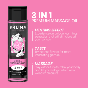 Aceite de Masaje Premium con Efecto Calor – BRUMA