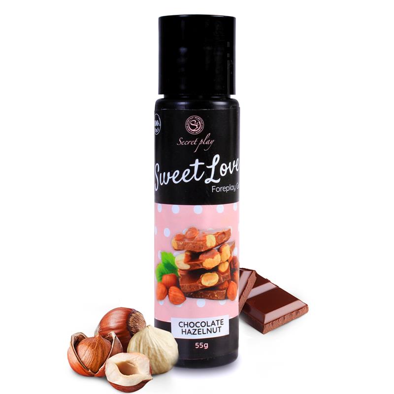 SECRET PLAY Sweet Love Lubricante Chocolate & Avellanas Y piruleta 60 ml - Imagen 2