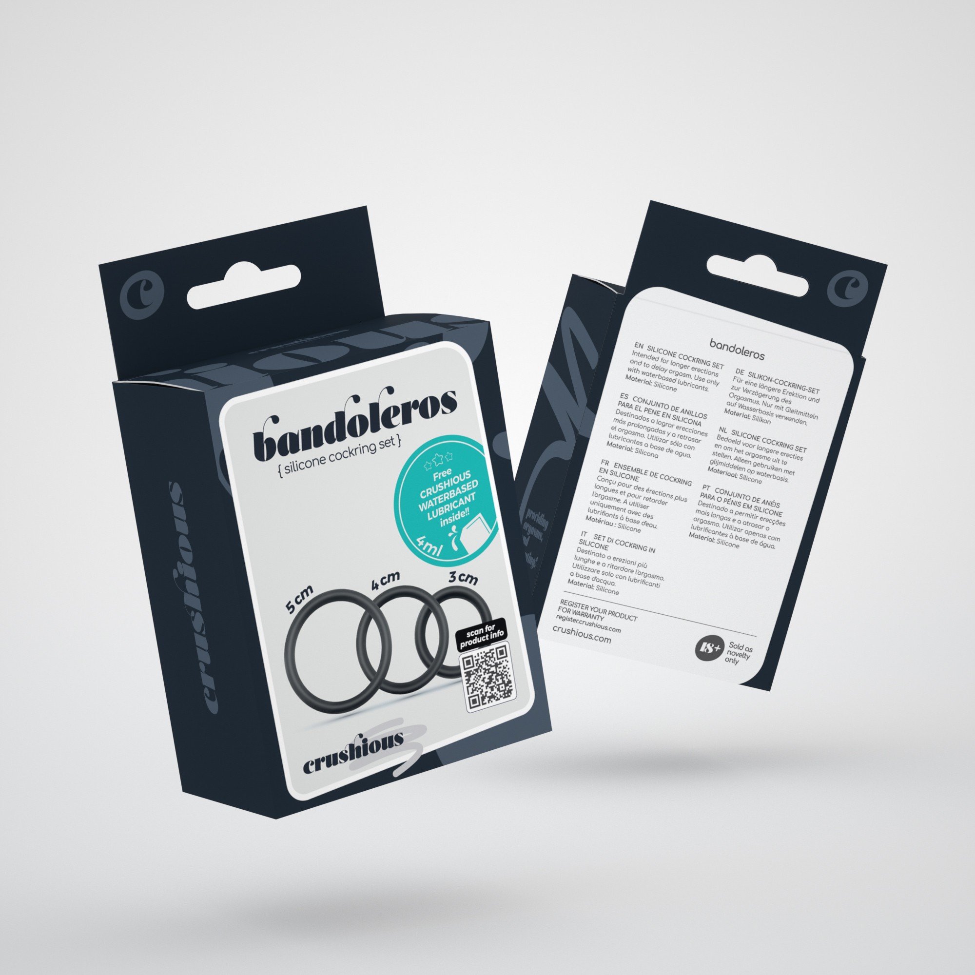 SET DE ANILLOS PARA EL PENE BANDOLEROS | MANTIENE ERECCIONES MÁS FIRMES Y DURADERAS