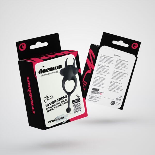 ANILLO VIBRADOR DAEMON | EL MEJOR ANILLO PARA JUEGOS TRAVIESOS EN PAREJA O EN SOLITARIO