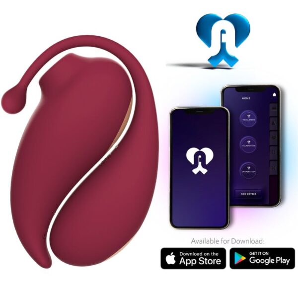 ADRIEN LASTIC - IMPIRACIÓN: SOCORRITORIO + HUEVO VIBRADOR ROJO - APLICACIÓN GRATUITA