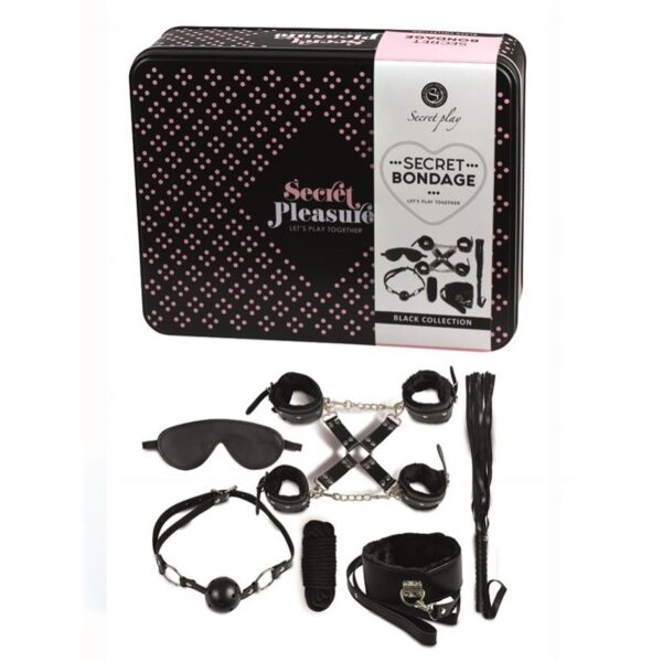 SECRET PLAY Secret Play Set 8 Piezas Negro